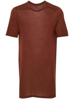 Rick Owens Level T longline T-shirt - Brown
