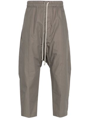 Rick Owens Lido drop-crotch cropped trousers - Grey