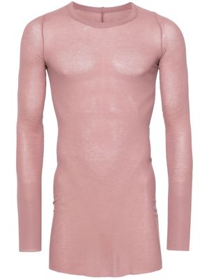 Rick Owens Lido long-sleeve T-shirt - Pink