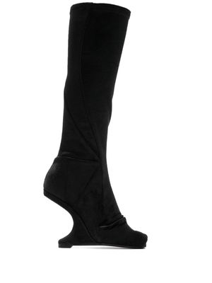 Rick Owens Lilies Cantilever 11 sculpted boots - Black