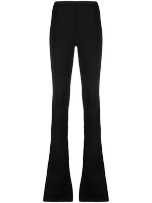 Rick Owens Lilies high-waist bootcut trousers - Black