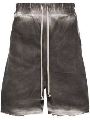 Rick Owens Long Boxers faded-effect shorts - Grey