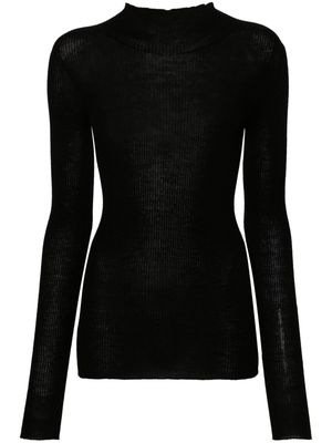 Rick Owens Lupetto ribbed jumper - Black
