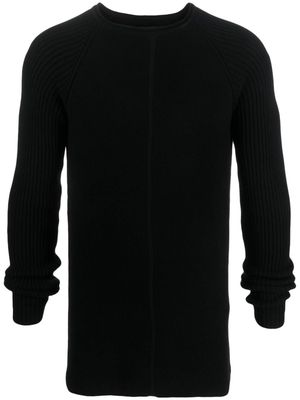 Rick Owens Luxor Runway knitted jumper - Black