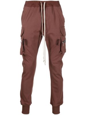 Rick Owens Mastodon cotton cargo pants - Brown