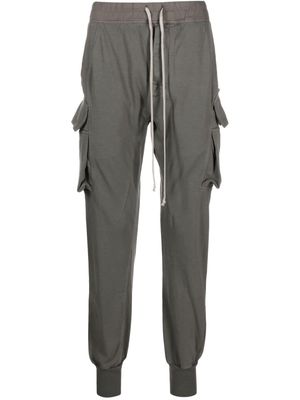 Rick Owens Mastodon Cut cotton cargo trousers - Grey