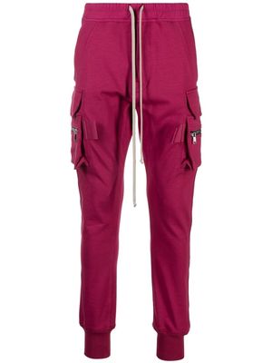 Rick Owens Mastodon jersey cargo trousers - Pink