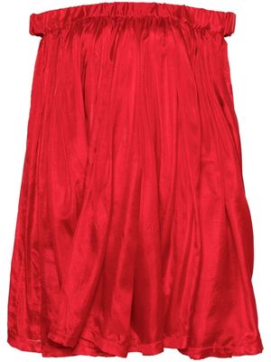 Rick Owens Medusa silk blouse - Red