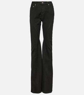 Rick Owens Mid-rise bootcut jeans