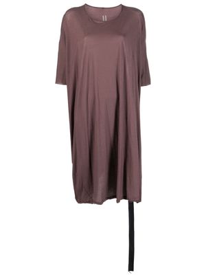 Rick Owens Minerva cotton T-shirt dress - Purple