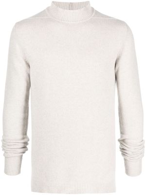 Rick Owens mock-neck jumper - Grey