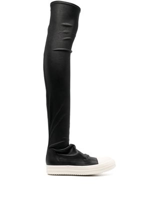 Rick Owens Moody thigh-high sneakers - Black