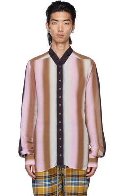Rick Owens Multicolor Stripe Faun Shirt