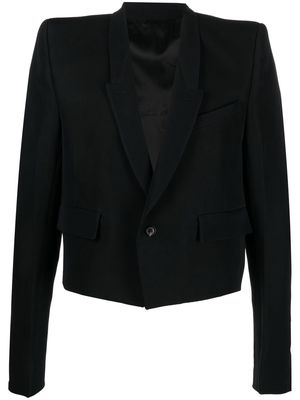 Rick Owens Neue Alice cropped blazer - Black