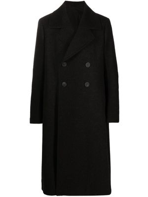 Rick Owens New Bell virgin wool coat - Black