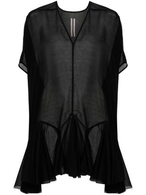 Rick Owens New Divine mini dress - Black