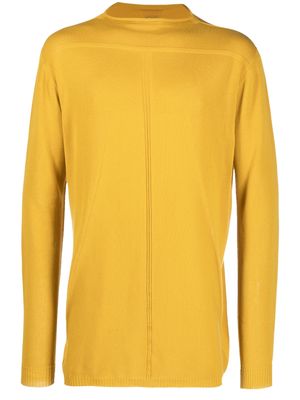 Rick Owens oversized wool jumper - Yellow
