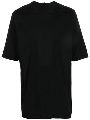 Rick Owens panelled-design short-sleeve T-shirt - Black