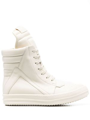 Rick Owens panelled high-top sneakers - Neutrals