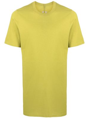 Rick Owens panelled short-sleeved cotton T-shirt - Green