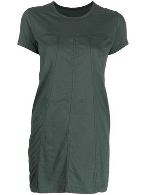 Rick Owens panelled short-sleeved T-shirt - Green