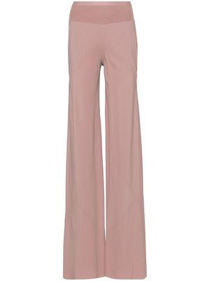 Rick Owens panelled straight-leg trousers - Pink