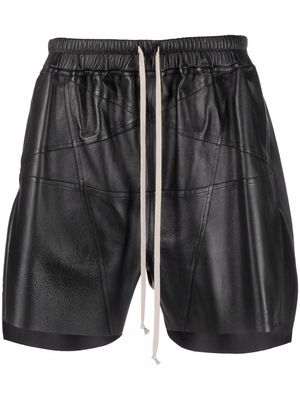Rick Owens Penta cotton shorts - Black