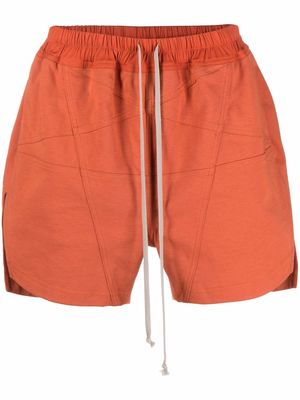 Rick Owens Penta cotton shorts - Orange