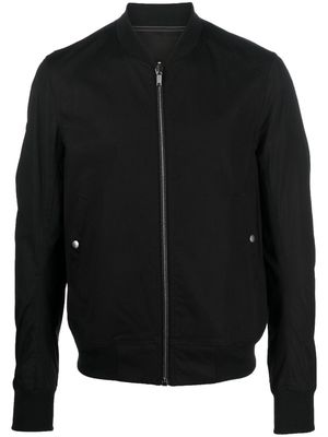Rick Owens plain bomber jacket - Black