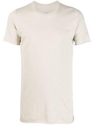 Rick Owens plain cotton T-shirt - Neutrals