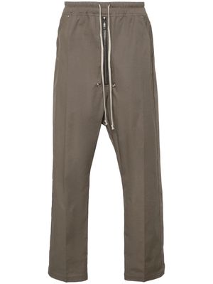 Rick Owens pressed-crease tapered trousers - Grey