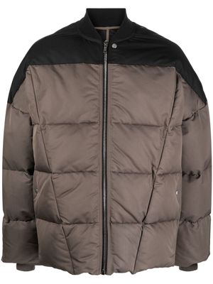 Rick Owens quilted padded Flight jacket - Black