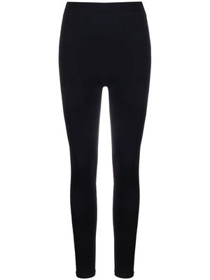 Rick Owens ribbed stretch leggings - Black
