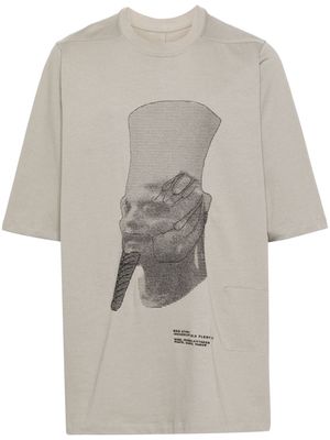 Rick Owens Ron Jumbo cotton T-shirt - Neutrals