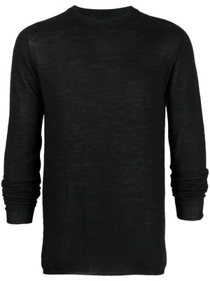 Rick Owens round-neck knit jumper - Black
