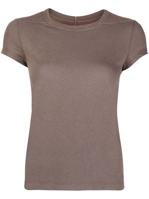 Rick Owens round neck short-sleeved T-shirt - Brown