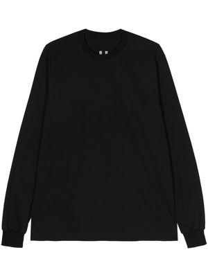 Rick Owens seam-detail cotton sweatshirt - Black