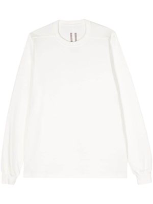 Rick Owens seam-detail cotton sweatshirt - Neutrals