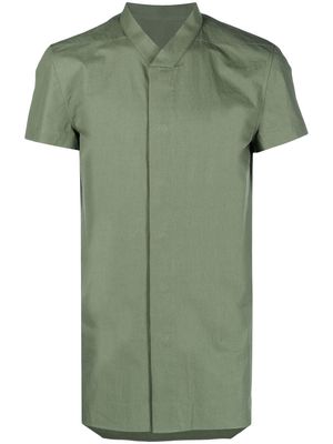 Rick Owens short-sleeved golf shirt - Green