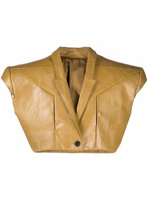 Rick Owens SL Micro Tatlin jacket - Yellow