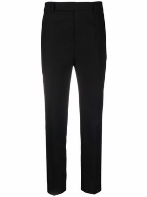 Rick Owens slim-cut trousers - Black