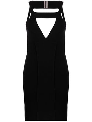 Rick Owens Sling cut-out minidress - Black