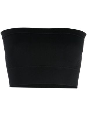 Rick Owens strapless knitted stretch top - Black