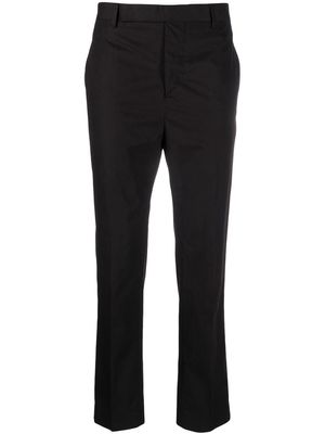 Rick Owens tailored cotton trousers - Black