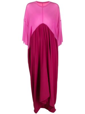 Rick Owens tonal high-low dress - Pink