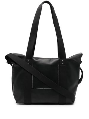 Rick Owens Trolley leather tote bag - Black