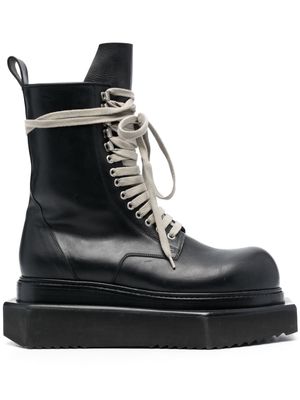 Rick Owens Turbo Cyclops 70mm lace-up boots - Black