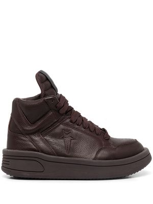 Rick Owens Turbo WPN lace-up trainers - Brown