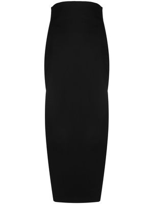 Rick Owens ultra high-waisted pencil skirt - Black