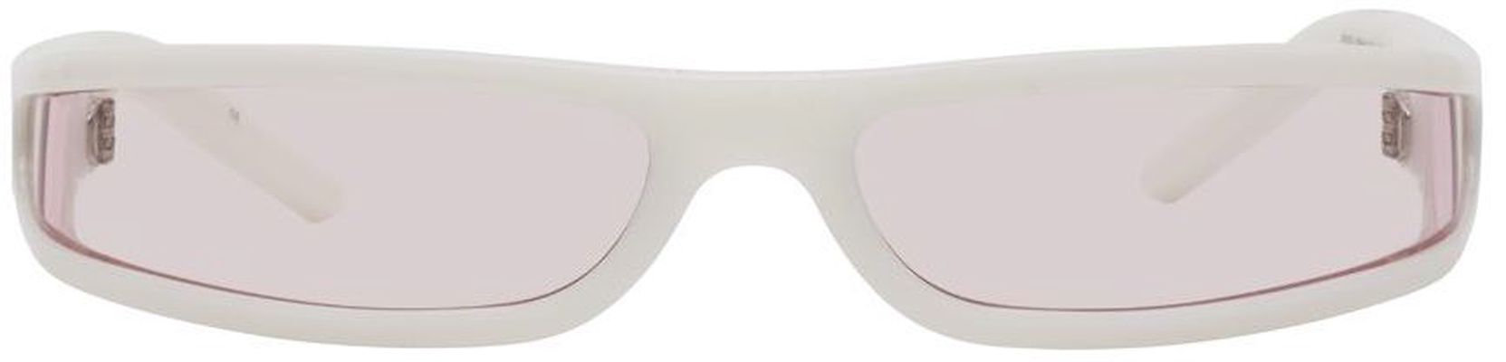 Rick Owens White Fog Sunglasses